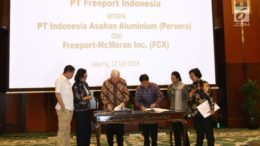 Sentimen global dan turunnya harga komoditas perdalam koreksi saham Freeport-McMoRan