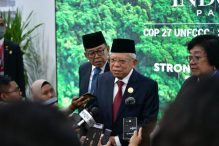 Greenpeace Nilai Pidato Ma’ruf Amin di COP27 Diwarnai Solusi Palsu Atasi Krisis Iklim