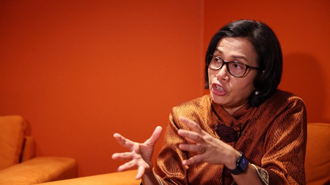 Penerimaan Pajak Tidak Setinggi 2022, Sri Mulyani: Perlu Kewaspadaan