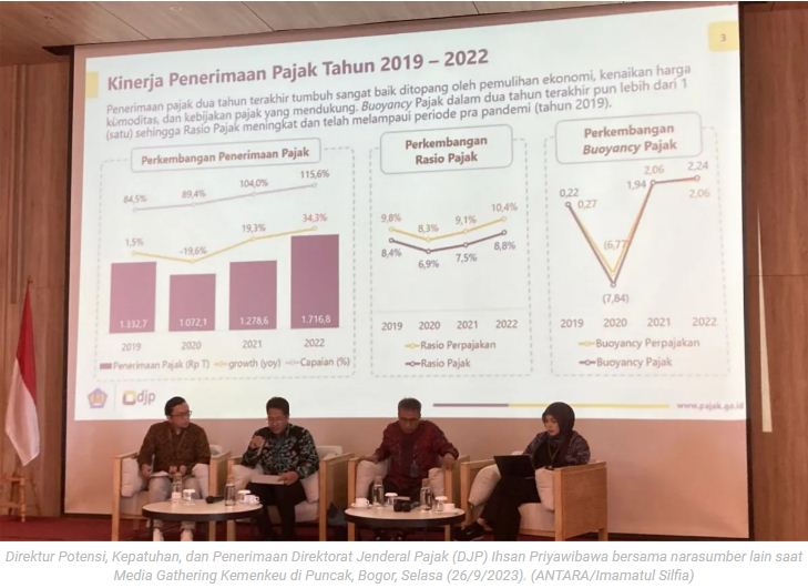 Kemenkeu yakin target penerimaan pajak tahun ini tercapai