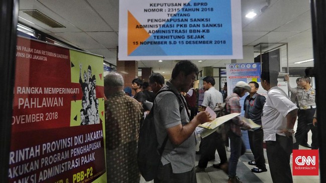 Bayar Pajak Kendaraan di DKI Jakarta Bisa Hari Sabtu