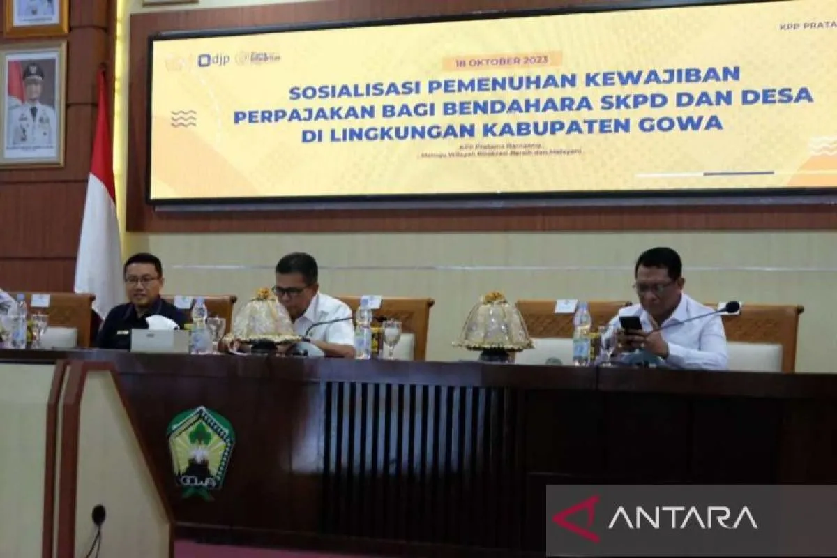 KPP Pratama Bantaeng catat kontribusi pajak dari Gowa tertinggi