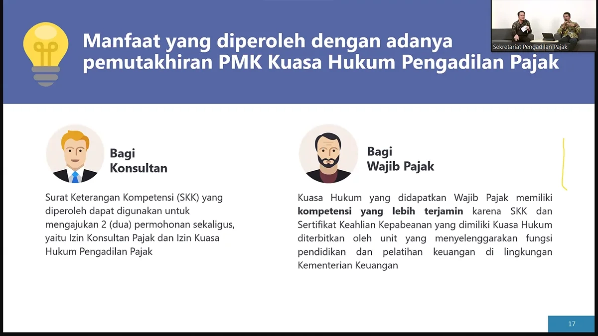 Masih Disusun, PMK Baru Kuasa Hukum Pajak Tak Bakal Berlaku Seketika