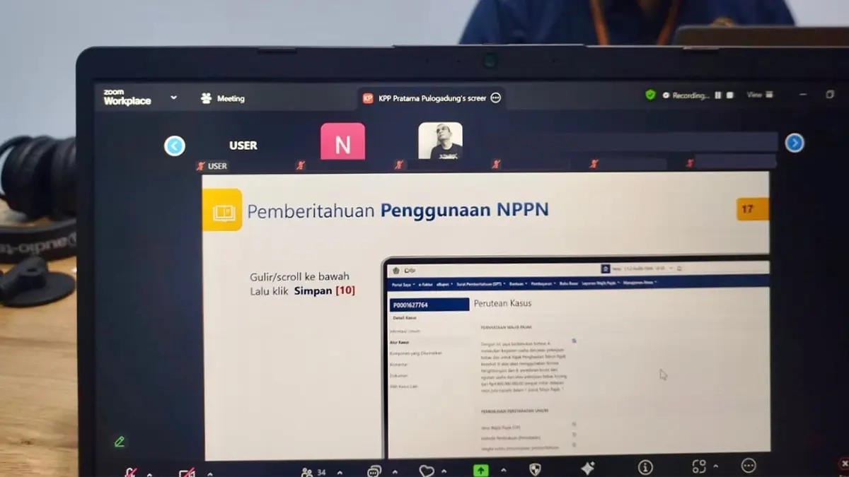 Adakan Kelas Pajak, KPP Ulas Tata Cara Ajukan NPPN Via Coretax