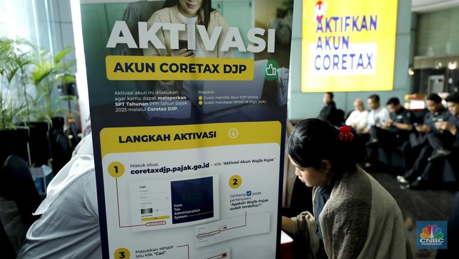 Makin Banyak Warga RI Aktivasi Akun Coretax, Kini Tembus 12,30 Juta WP