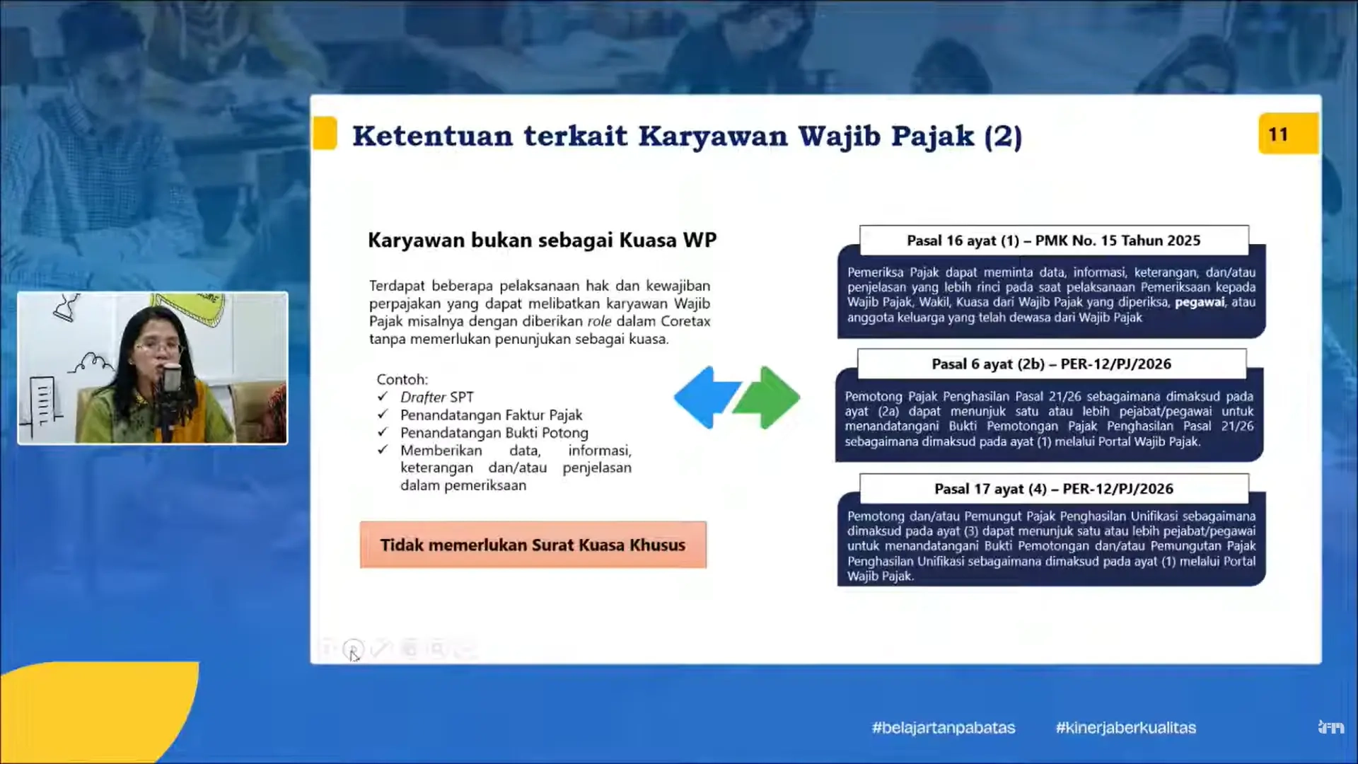 Tugas Rutin Karyawan Tak Perlu Surat Kuasa, Ini Penjelasan DJP